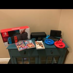 Nintendo Switch with Games and Accessories